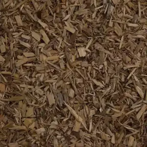 brown mulch texture close up