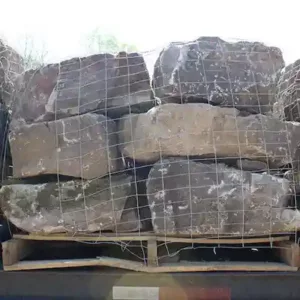 two man boulder stacked neatly